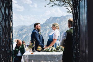 Hochzeitsfoto von Barbara & Florian auf der Postalm – Hochzeitsfotografie Oberösterreich, Julia Schwarzlmüller